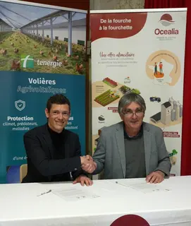 La signature du partenariat.